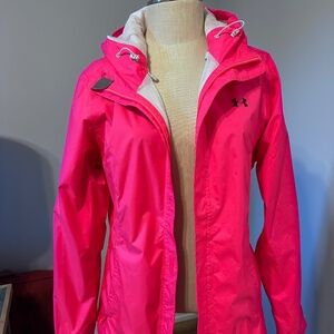 Neon pink Under Armor jacket